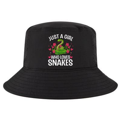 Funny Snake Design For Girl Women Snake Lover Kids Toddlers Cool Comfort Performance Bucket Hat