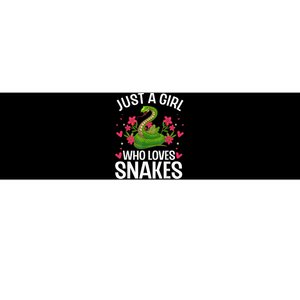 Funny Snake Design For Girl Women Snake Lover Kids Toddlers Bumper Sticker