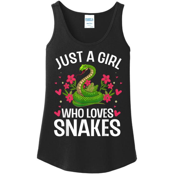 Funny Snake Design For Girl Women Snake Lover Kids Toddlers Ladies Essential Tank