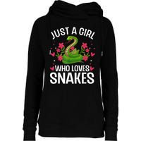 Funny Snake Design For Girl Women Snake Lover Kids Toddlers Womens Funnel Neck Pullover Hood