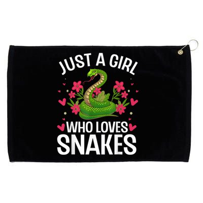 Funny Snake Design For Girl Women Snake Lover Kids Toddlers Grommeted Golf Towel