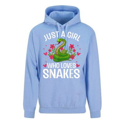 Funny Snake Design For Girl Women Snake Lover Kids Toddlers Unisex Surf Hoodie