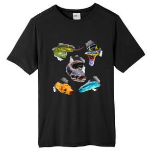 Funny Snake Design For Men Women Kids Toddlers Reptile Lover Tall Fusion ChromaSoft Performance T-Shirt