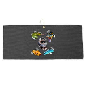 Funny Snake Design For Men Women Kids Toddlers Reptile Lover Large Microfiber Waffle Golf Towel