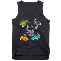 Funny Snake Design For Men Women Kids Toddlers Reptile Lover Tank Top