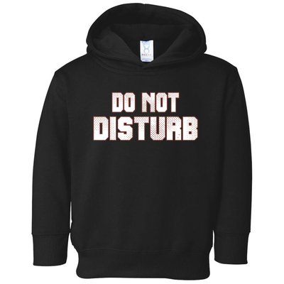 Funny Sayings; Do Not Disturb Toddler Hoodie