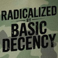 Funny Social Democracy Radicalized By Basic Decency Legacy Tie Dye Trucker Hat