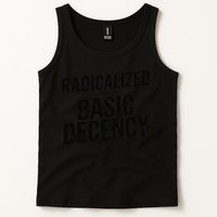 Funny Social Democracy Radicalized By Basic Decency Tank Top