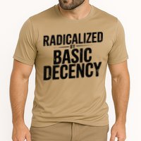 Funny Social Democracy Radicalized By Basic Decency Performance Shirt