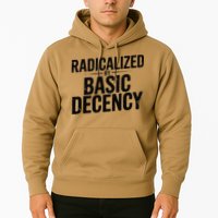 Funny Social Democracy Radicalized By Basic Decency Hoodie