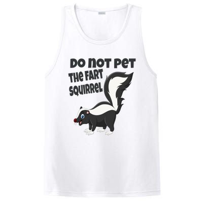 Fart Squirrel Do Not Pet Skunk Gift PosiCharge Competitor Tank