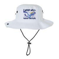 Funny Scuba Diving I Work Well Under Pressure Bucket Hat