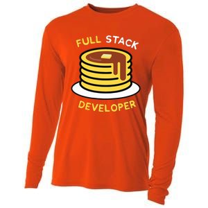 Full Stack Developer Programmer Funny Cooling Performance Long Sleeve Crew