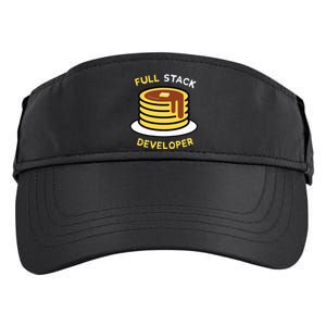 Full Stack Developer Programmer Funny Adult Drive Performance Visor