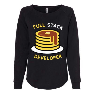 Full Stack Developer Programmer Funny Womens California Wash Sweatshirt