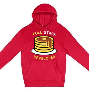 Full Stack Developer Programmer Funny Premium Pullover Hoodie