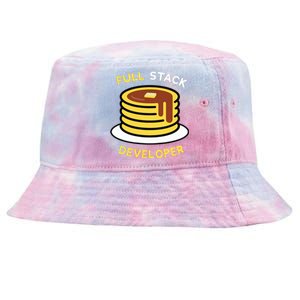 Full Stack Developer Programmer Funny Tie-Dyed Bucket Hat