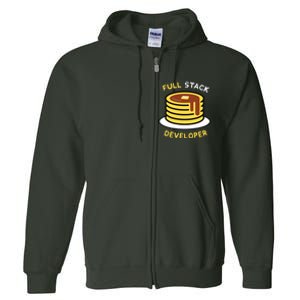 Full Stack Developer Programmer Funny Full Zip Hoodie