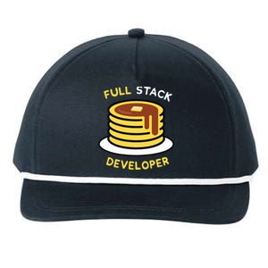 Full Stack Developer Programmer Funny Snapback Five-Panel Rope Hat