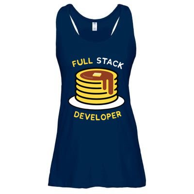 Full Stack Developer Programmer Funny Ladies Essential Flowy Tank