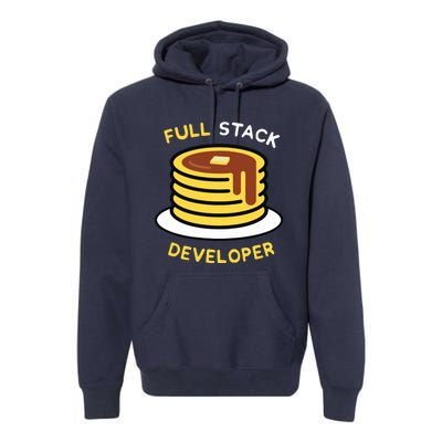 Full Stack Developer Programmer Funny Premium Hoodie