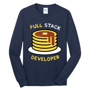 Full Stack Developer Programmer Funny Tall Long Sleeve T-Shirt