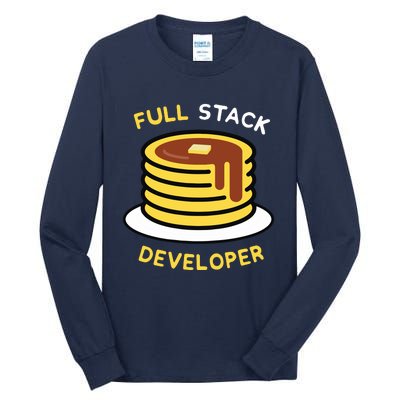 Full Stack Developer Programmer Funny Tall Long Sleeve T-Shirt