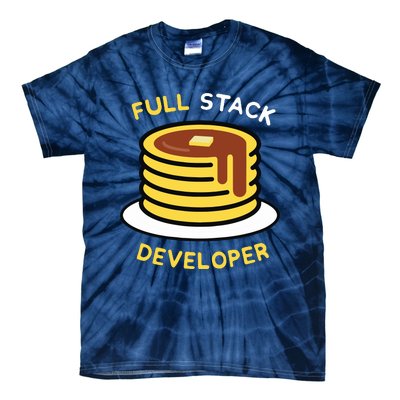 Full Stack Developer Programmer Funny Tie-Dye T-Shirt