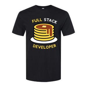 Full Stack Developer Programmer Funny Softstyle CVC T-Shirt