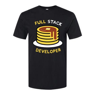 Full Stack Developer Programmer Funny Softstyle CVC T-Shirt