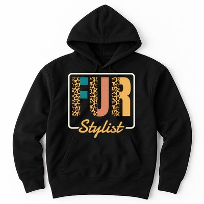 Fur Stylist, Dog Grooming Puppy Groomers Hoodie