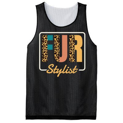 Fur Stylist, Dog Grooming Puppy Groomers Mesh Reversible Basketball Jersey Tank