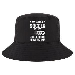 Funny Soccer Design Sport Player Soccer Lover Cool Comfort Performance Bucket Hat