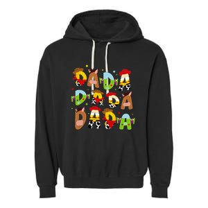 Funny Story Dada Toy Boy Dad Fathers Day Garment-Dyed Fleece Hoodie