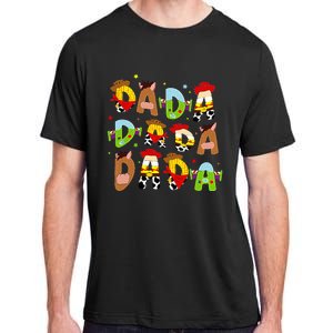 Funny Story Dada Toy Boy Dad Fathers Day Adult ChromaSoft Performance T-Shirt