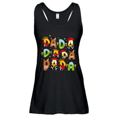 Funny Story Dada Toy Boy Dad Fathers Day Ladies Essential Flowy Tank