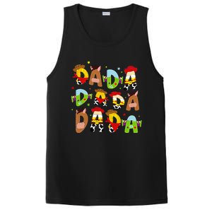 Funny Story Dada Toy Boy Dad Fathers Day PosiCharge Competitor Tank