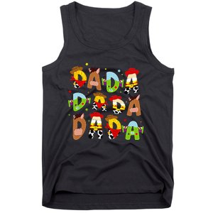 Funny Story Dada Toy Boy Dad Fathers Day Tank Top