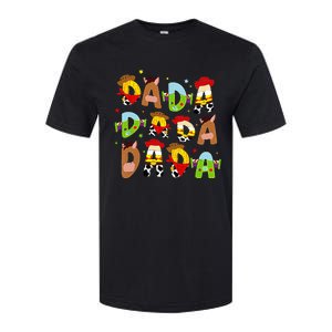 Funny Story Dada Toy Boy Dad Fathers Day Softstyle CVC T-Shirt