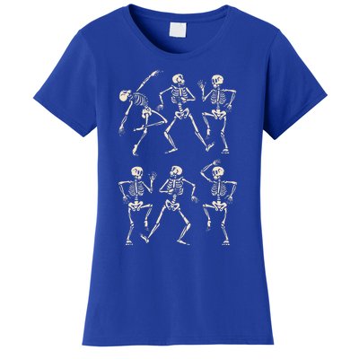 Funny Skeletons Dance Halloween Women's T-Shirt