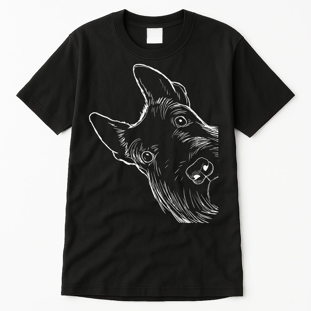 Funny Scottie Dog Scottish Terrier Tall T-Shirt