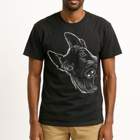 Funny Scottie Dog Scottish Terrier Tall T-Shirt