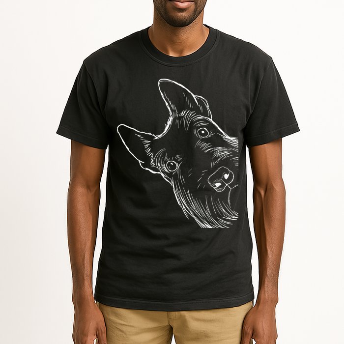 Funny Scottie Dog Scottish Terrier Tall T-Shirt
