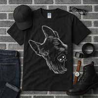 Funny Scottie Dog Scottish Terrier Tall T-Shirt