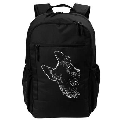 Funny Scottie Dog Scottish Terrier Backpack