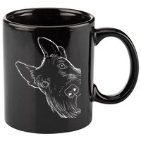 Funny Scottie Dog Scottish Terrier 11oz C Handle Ceramic Mug