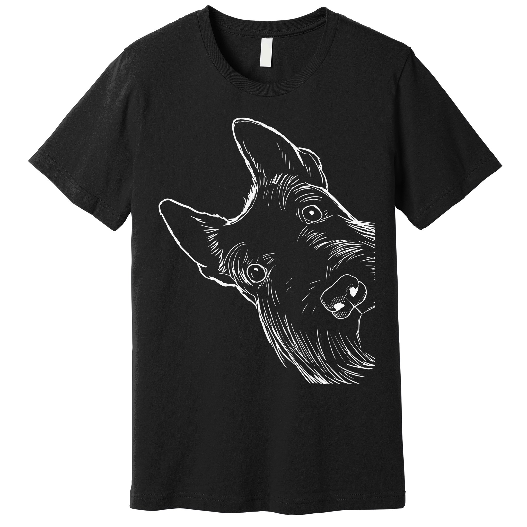 Funny Scottie Dog Scottish Terrier Premium T-Shirt