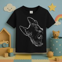 Funny Scottie Dog Scottish Terrier Toddler T-Shirt
