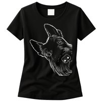 Funny Scottie Dog Scottish Terrier Womens T-Shirt