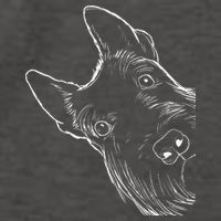 Funny Scottie Dog Scottish Terrier Vector Backpack